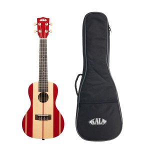 Kala Surfs Up Concert Ukulele with Bag
