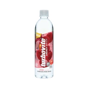 Turbovite - Energy Water Litchi 500ml - Set of 24