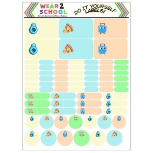 Sparkle DIY marking labels waterproof