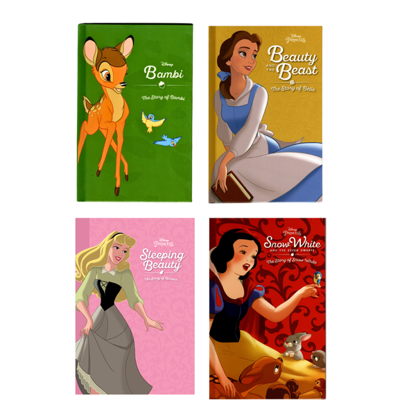 Disney Princesses Book Set of 4