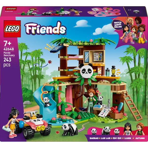 LEGO® Friends Panda Sanctuary Animal Care Building Set Toy 42648