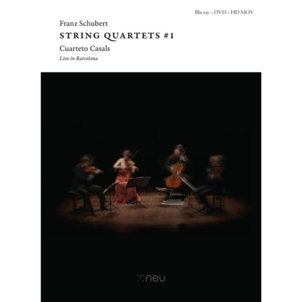 Cuarteto Casals: Franz Schubert String Quartets #1(Blu-ray)