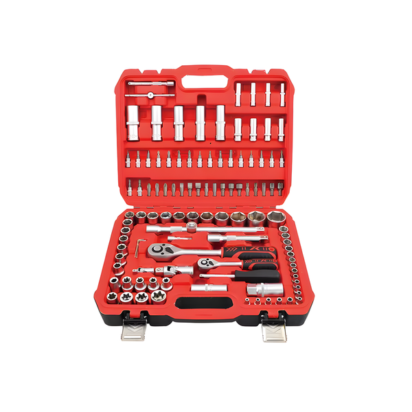 108 Pieces Mechanical Automotive Repair Tool Set Tool Box P24-4-2