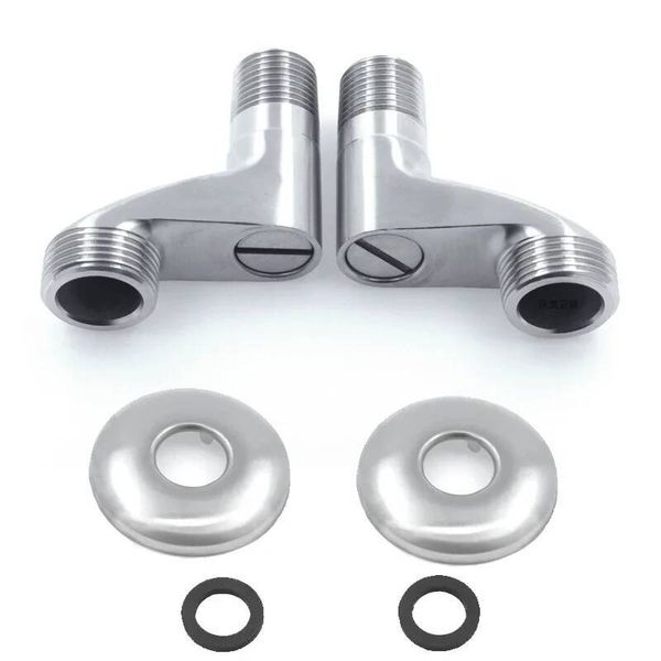 Width Adjustable Angle Valve Replacement Shower Faucet Adapter Part