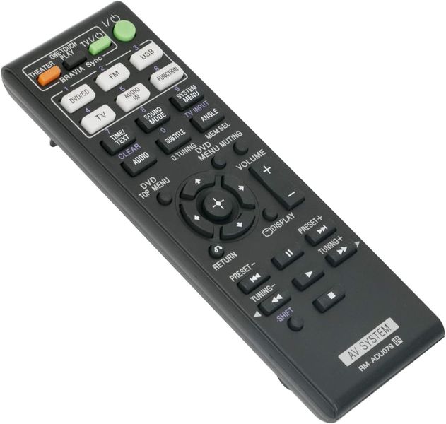 Replacement Remote Control For Sony RM-ADU079 / DAV-DZ330 DAV-DZ340