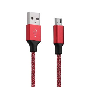 Rocka Micro USB Charging Cable - 1.8m Red/Pink - Durable &amp; Fast