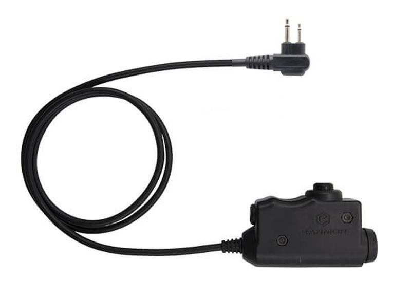 Earmor M52 PTT Switch - Motorola 2 Pin