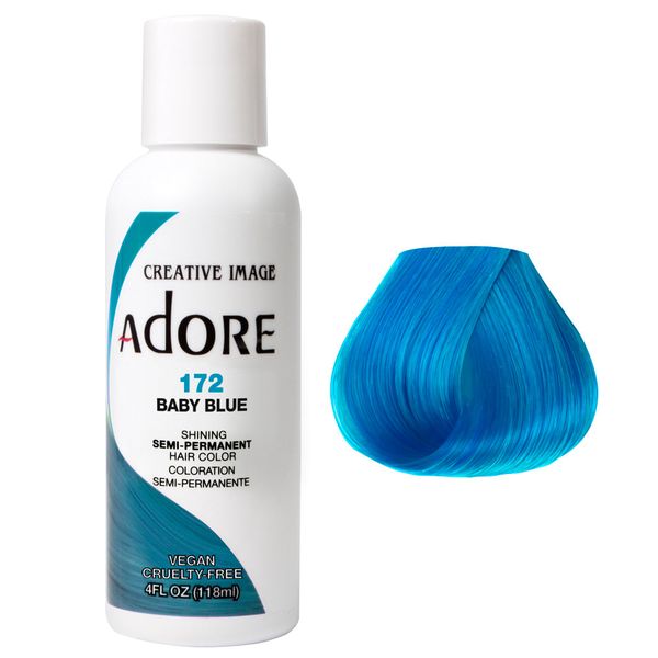 Adore Semi-Permanent Haircolor #172 Baby Blue 118ml