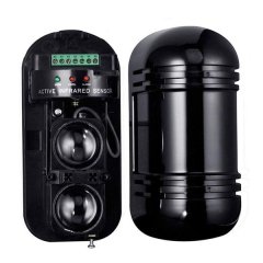 100m Sensor Alarm Dual Beam Infrared Detector Set
