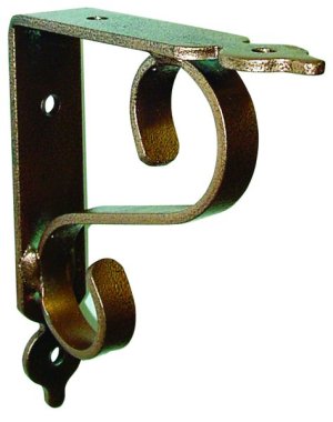 Tuscany Scroll Shelf Bracket - Antique Copper (SMALL)