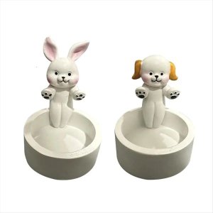 2 PCS Cartoon Candle Holder Votive Candle Holders for Candlesticks Candle