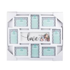 Picture Frame - Collage - Plastic - 8 - Hole with Words