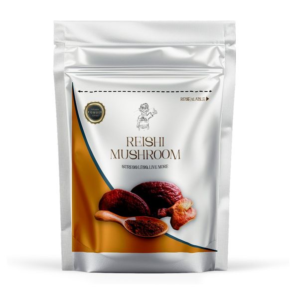 Reishi Mushroom- 60 Capsules - Stress Relief and Immunity Support