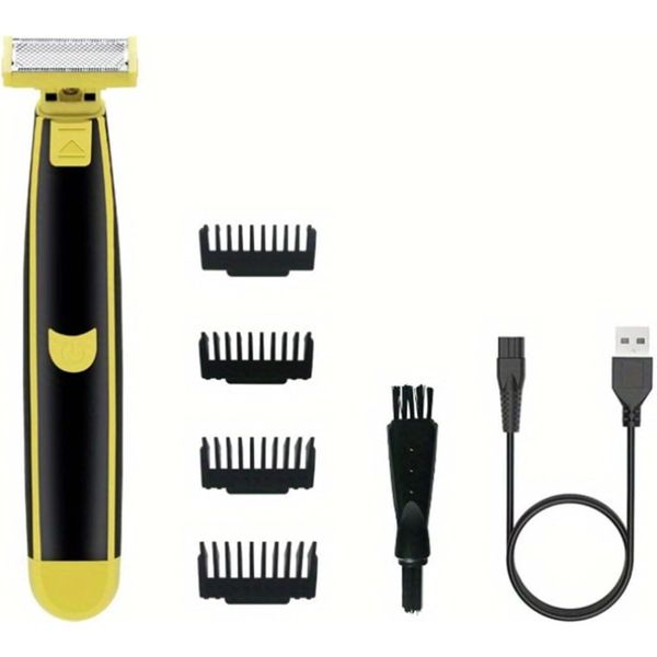 Full Body Washed Wet and Dry Shaver Men's Electric Shaver