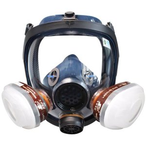 Gas Masks Survival Nuclear and Chemical,Reusable Full Face Respirator Mask