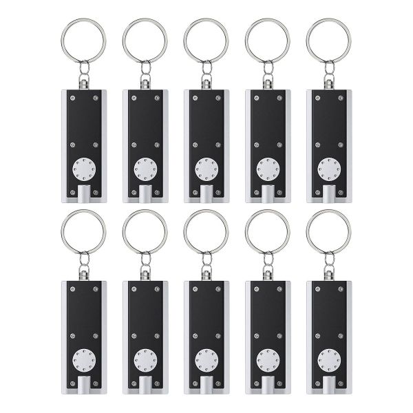 10 Pack Mini Led Keychain Flashlight A