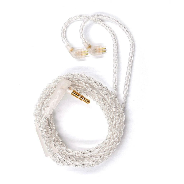 KZ Standard Replacement Cable - C-Pin - Silver