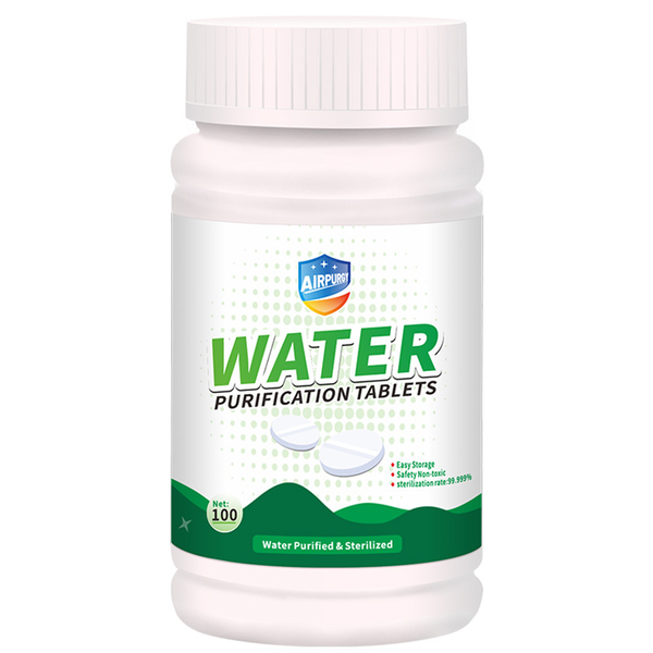 Water Disinfecting Tablets Water Purification Tablets 100 x 1g Tablets