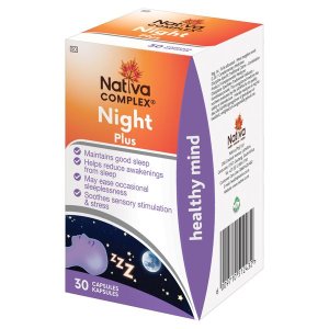 Nativa Complex Night Plus Capsules - 30's