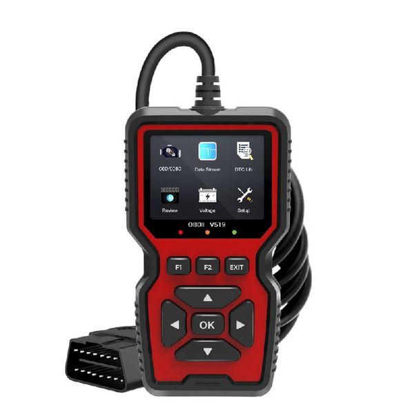 Button-Operated Car Fault Detection Device.