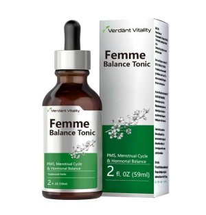 Verdant Vitality - Femme Balance Tonic - Solution For Hormonal Imbalance