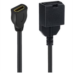 Hdmi-Compatible 1.4 Type-E Female To Type a Female Audio Cable B
