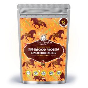 Wazoogles Superfood Protein Blend Kungfu Coffee - Medium