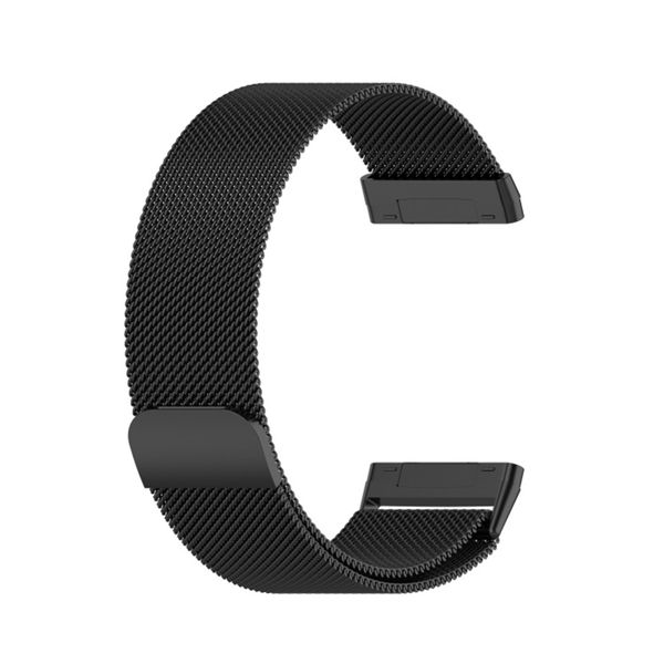 FocusFit - Fitbit Versa 3/ Sense Milanese Stainless Steel Wrist Band - Large