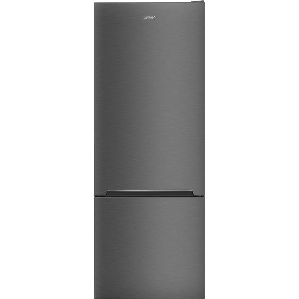 Smeg RC47KNZA 453l 70cm Fridge / Freezer Frost Free Dark Inox