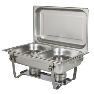 Leopard Double Chafing Dishes
