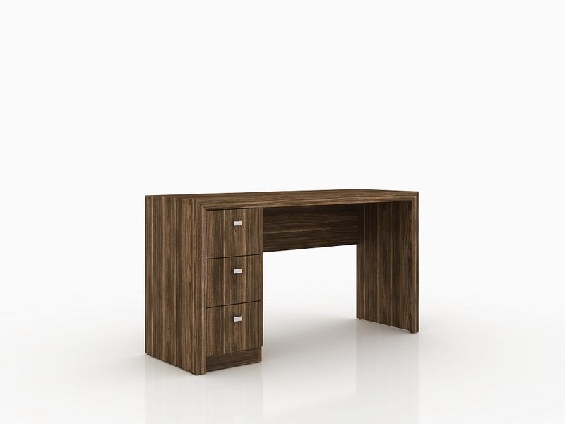 Techno Mobili Reversable Work Desk - Walnut / Nogal