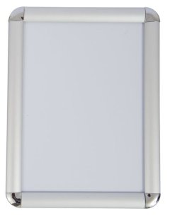A1 Easy Load Poster Snap Frame with Round Corners Deluxe Aluminium