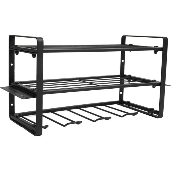 3 Layers Heavy Duty Power Tool Organizer Power Drill Holder Shelf