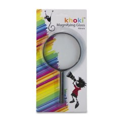 Khoki - Magnifying Glass for Children - Black - Glass &amp; Plastic - 90mm