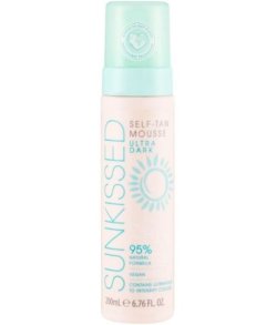 Sunkissed Self Tan Mousse Ultra Dark 200ml x 2