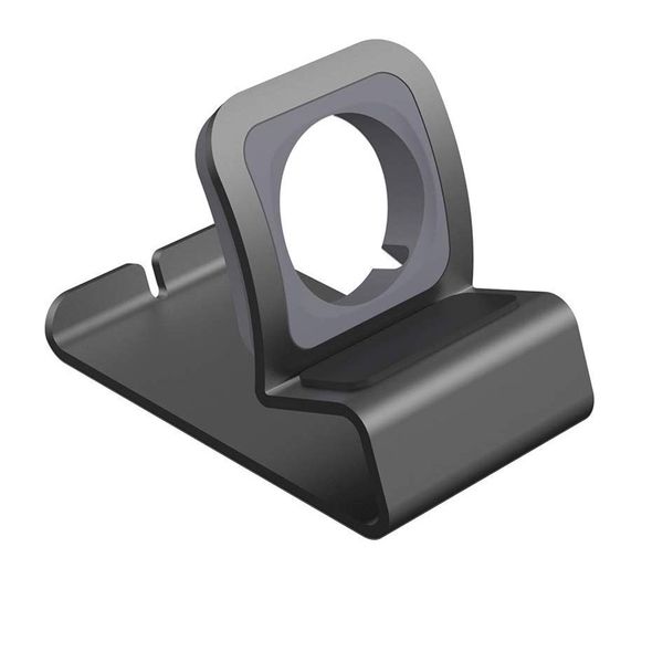 Aluminum Charging Stand for Apple Watch Series 5/4/3/2/1 - Silver