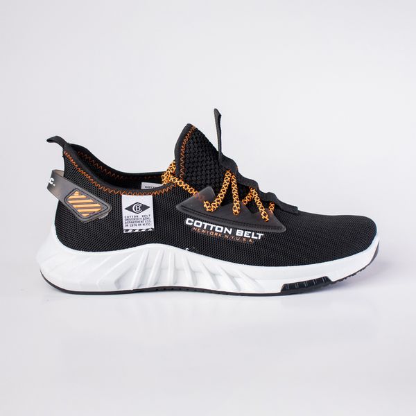 Cotton Belt Booster Sportiv Sneakers-Black