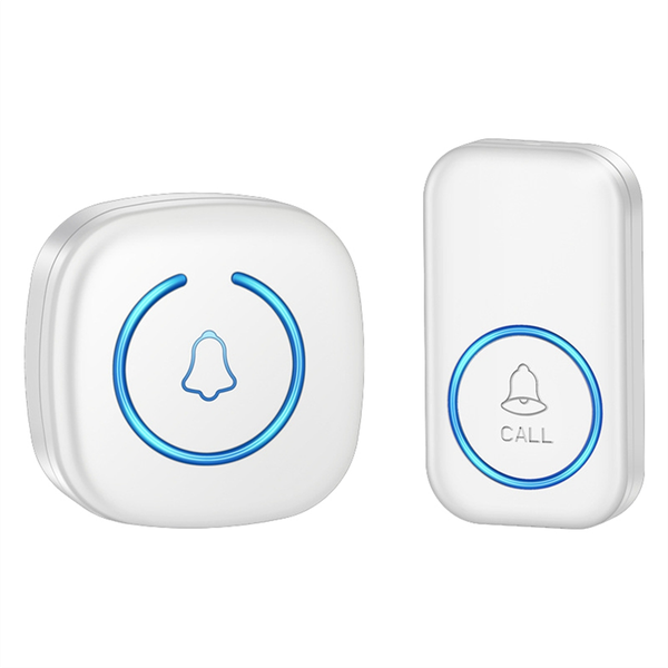 Intelligent Welcome Door Bell 300M 60 Songs Melodies White US PLUG