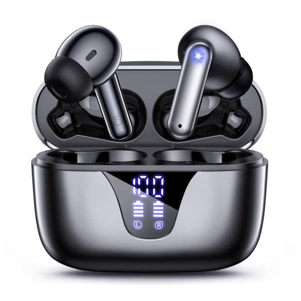 Wireless Bluetooth Earbuds with Long Battery Life &amp; ANC Noise Cancellation