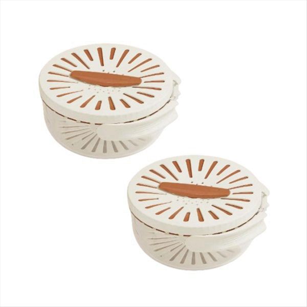 Fruit Vegetable Washing Bowl Detachable Design Draining Bowl 2 Pieces B