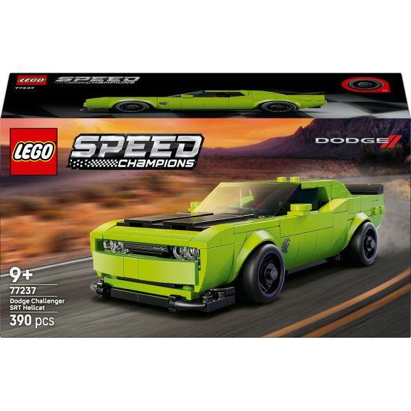 LEGO® Speed Champions Dodge Challenger SRT Hellcat Sports Car Toy 77237
