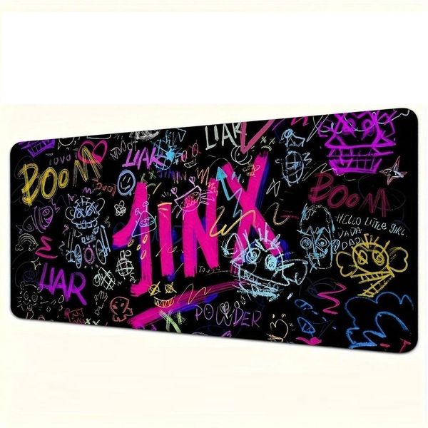 League of Legends Arcane Jinx Gaming Mouse pad