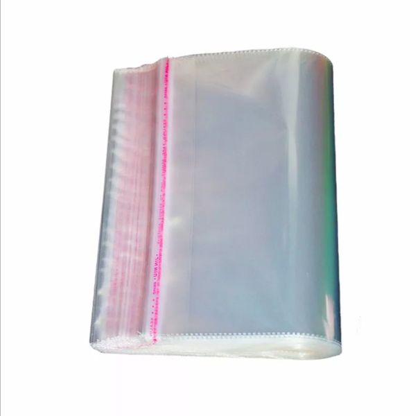 40cm x 45cm Clear Self Seal Cellophane Bags Resealable Plastic Poly Bags