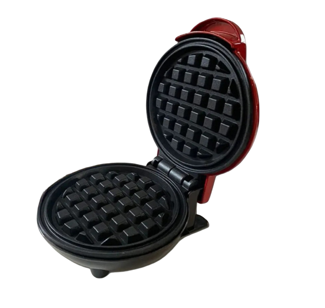 Mini Waffle Maker Machine - Non-Stick Waffle Iron for Quick &amp; Easy Homemade