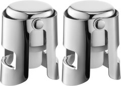 Champagne Stoppers with Stainless Steel Champagne Saver with Silicone Leak