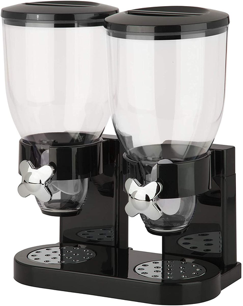 NM Dry Food Double Canisters With Stand