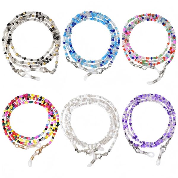 6 Pieces European Style Non-slip Glasses Rope Strap Set- YKR084