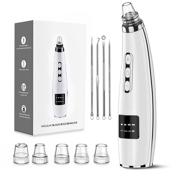 USB Rechargeable Electric Blackhead Remover/Facial Pore Cleaner set