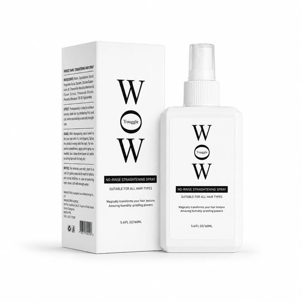 Youggle WOW No-Rinse Hair Straightening Spray 160ml - Anti-Frizz