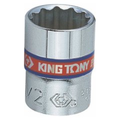 King Tony - Socket Standard 1/4" X 3/8" 12P - 24 Pack